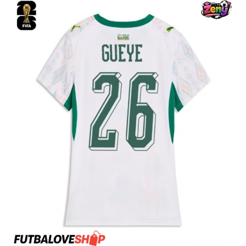 Dres Senegal Pape Gueye #26 Domáci pre Ženy MS 2026 Krátky Rukáv